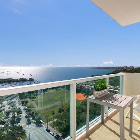 Ocean View Balcony Steps From Restaurants, Peacock Park & Marina Villa Miami Ngoại thất bức ảnh
