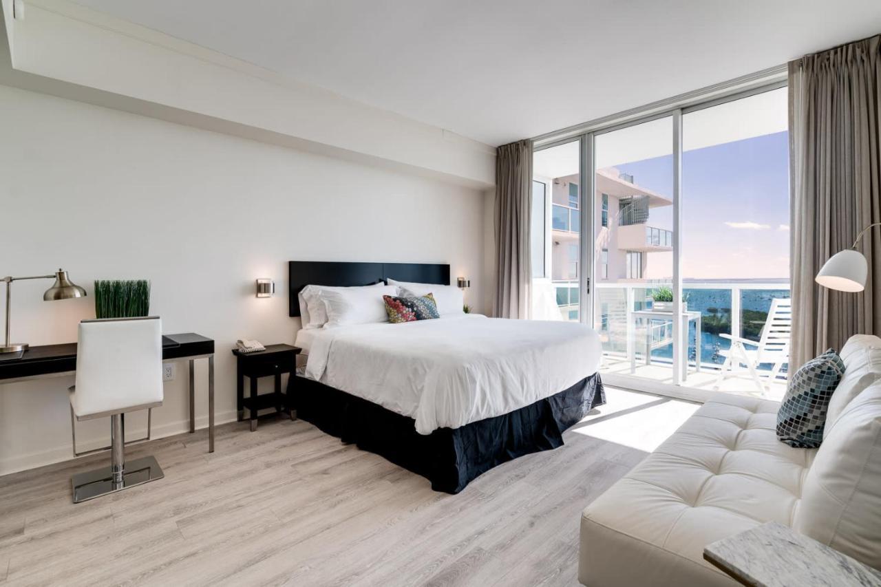 Ocean View Balcony Steps From Restaurants, Peacock Park & Marina Villa Miami Ngoại thất bức ảnh